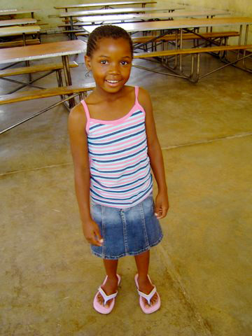 Patenkind Themba, 8 Jahre

